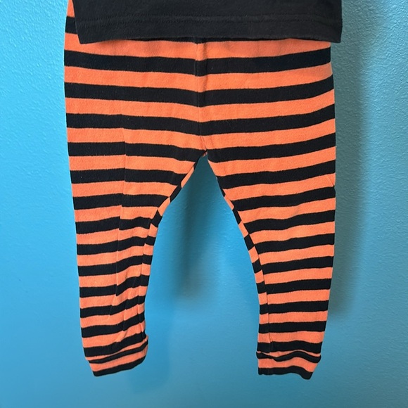 Carters Dinosaur Halloween candy toddler matching PJ set - Picture 3 of 6